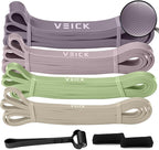 VEICK Resistance Bands for Working Out, Exercise Bands, Workout Bands, Pull Up Assistance Bands, Long Heavy Stretch Bands Set for Men Women, Power Weight Gym at Home Fitness Equipment