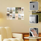 Acrylic Brochure Pamphlet Holder, 12 Pamphlet Holders, Clear Brochure Display Stand Wall Mount, Trifold Flyer Rack, Literature Storage Rack for Home, Offices, Waiting Room