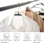 Premium PVC Coating Metal Hangers 40 Pack, Heavyduty, Non Slip Slimline, Suit Jacket T Shirt Hangers, Gold Hooks, Space Saving Clothes Hanger (Black)