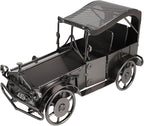 Metal Vintage Car Model Craft Decor - Antique Vehicle Collectible Collections - Desktop Art Car Ornaments Display for Bar Home Setting