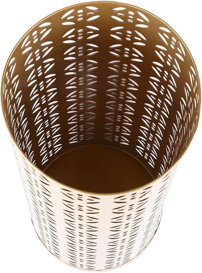 Umbrella Holder for Entryway, Umbrella Holder Metal Umbrella Stand Indoor with Hollow Design for Home Entryway (Small)