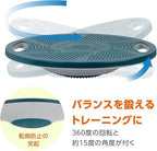 (Amazon Exclusive Brand) Balance Board, Anti-Slip, Core Training, Balance Disc, Diameter 16.1 inches (41 cm), Exercise, Easy to Carry, Reinforced Inner Muscles, Prevents Injury