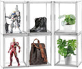 X-Large Acrylic Display Case Size 14 Sneaker Shoe Box with Magnetic Lid, Stackable Purse Organizer Handbag Storage Clear Figure Case Large Collectibles Showcase, Protection Organizer, 1 Pack