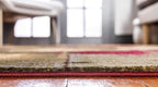 Unique Loom Barista Collection Area Rug - Timor (7' 10" x 10' Rectangle, Multi/ Red)