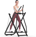 Air Walk Elliptical Glider Machine,Ellipse Machine for Home Cross-Training Arm/Leg Cardio Workout Equipment,Fully Assembled Low-Impact Design for Home Gym,600LBS Loading Capacity-New Version