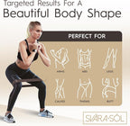 Fabric Resistance Bands Set of 3 for Legs, Glutes, Arms, Booty Bands for Women and Men, Resistance Bands for Working Out, Physical Therapy, Strength Training, Elastic Bands for Exercise