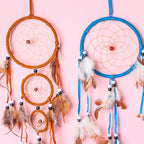 Patelai 40 Pcs Metal Rings for Crafts Dream Catcher Rings, Macrame Hoops for DIY, 5 Sizes Metal Floral Hoop for Floral Macrame Wall Hanging Dream Catcher and Crafts (Silver)