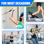 Baseball Resistance Arm Bands - Baseball Bands for Arm Strength, Durable Baseball Bands with Interchangeable Grips, Ideal for Baseball Training, Warm-Ups & Beginner Learning