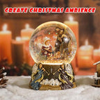 Vipush Christmas Snow Globe - Holy Family Musical Snow Globe with Color Changing Led Lights, Christmas Decorations with Music Box Gifts for Girls Kids, Decorations for Christmas & Birthday