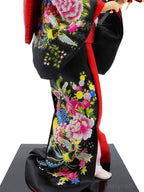 Earlyred 12 Inch Japanese Geisha Kimono Doll 30cm Asian Kimono Doll Collectible Figurine Decoration Gift Red