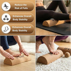 Balance Board,Solemate Foot Balance Cork Premium Cork Foot Strengthener for Balance Stability, Improve Foot Function, Enhance Mobility, Unique Design for Enhanced Foot Strength Prevent Falls