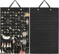 Hanging Earrings Organizer & Holder - 20 Hooks, Holds Up To 300 Pairs, Compact Design, Soft Material, Earring Hanger & Display for Women & Girls - 1 Pack