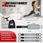 Ankle Resistance Bands with Cuffs, Leg and Glutes Workout Equipment, Resistance Bands with Ankle Straps for Cable Machine Kickbacks, Booty Workouts, Lower Body Exercises - Home Gym Exercise Equipment