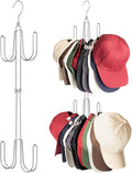 Hat Hangers for Closet, 1 Pack Stainless Steel Hat Organizer, Hat Racks for Baseball Caps, Cap Organizer for Baseball Caps, Silvery