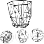 STOBAZA Elegant Iron Umbrella Stand Folding Storage Rack Dry Wet Separator Home Office Space-saving Design