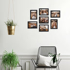 Giftgarden 3.5x5 Picture Frame Set of 18, Lightweight 3.5 by 5 Frames Bulk for Gallery Wall Photo Hanging and Tabletop Display, Black
