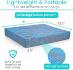 Vive Balance Pad - Foam Large Yoga Mat Trainer for Physical Therapy, Stability Workout, Knee and Ankle Exercise, Strength Training, Rehab - Chair Cushion for Adults, Kids, and Travel