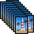 Giftgarden 5x7 Picture Frame Set of 18, Lightweight 5 by 7 Frames Bulk for Gallery Wall Photo Hanging and Tabletop Display, Black