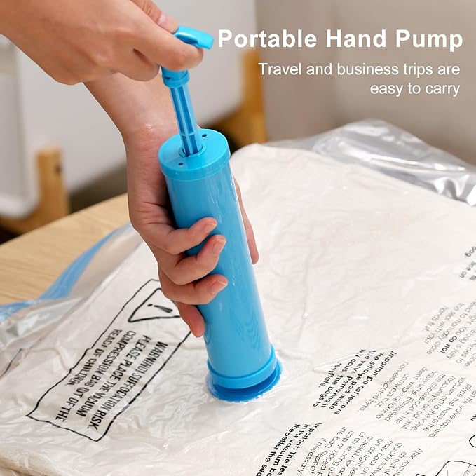 Vacuum Bags for Travel - Space Saver Combo 8 Pack