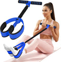 Pedal Resistance Bands with Handles, Upgrade Women Exercise Bands for Full Body Training, Core, ABS, Legs, Glutes, Arms, Pilates, Physical Therapy, Strength, Sit Up Equipment for Home Workout