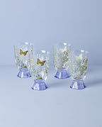 Lenox 897831 Butterfly Meadow Herbs Tall Tumblers, Set Of 4
