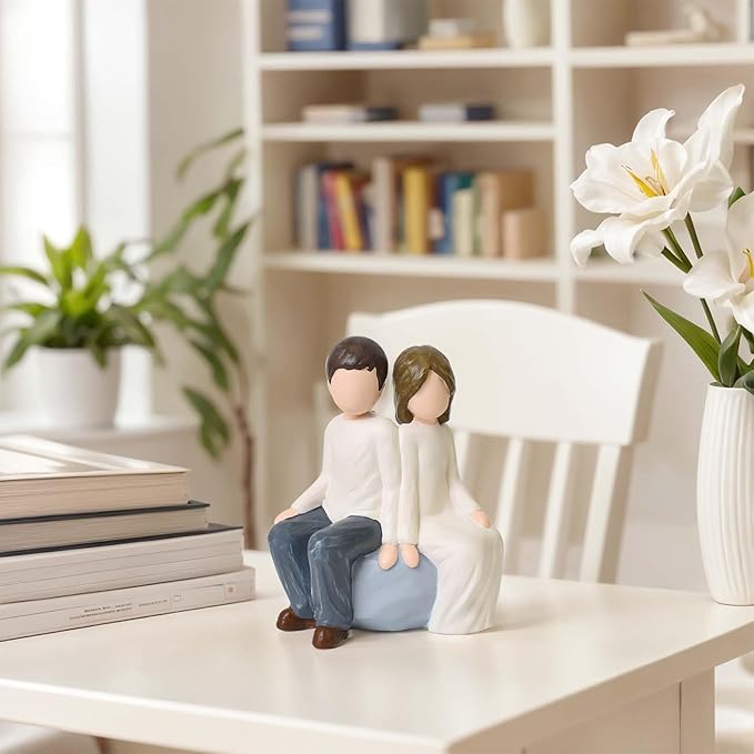 Brother and Sister Figurines, Gifts for Sister from Brother, Gift for Brothers from Sisters to Celebrate Unbreakable Bonds