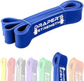 Draper's Strength Heavy Duty Resistance Stretch Loop Bands for Powerlifting Workout Exercise and Assisted Pull Ups