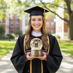 Thenshop Graduation Snow Globe Graduation Gift She Believed She Could Congratulations Inspirational Gift for Her Women College Graduates