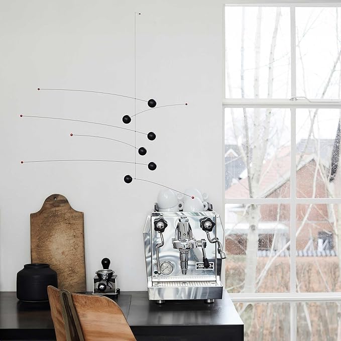 Futura Hanging Mobile - 30 Inches - High Quality Beech Wood - Handmade in Denmark by Flensted