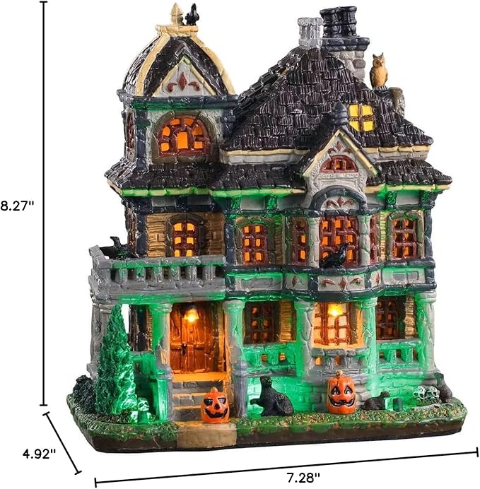 Lemax Grimsbury Haunted House, with 4.5V Adaptor #05609