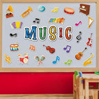 Music Cutouts Music Notes Bulletin Board Decorations Party Themed Birthday Party Supplies