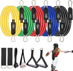 Baseball Resistance Trainer Coolrunner Exercise Bands, Training Aid for Baseball Softball Pitchers, Base Ball Stretching Bands with Interchangeable Grips to Build Arm Strength