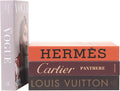 PROBENEX Glam Large | 4 PCS Faux Decorative Books for Home Decor | Not Real Books (Cardboard Boxes) | Coffee Table, Bookshelf & Shelf Styling Display Props for Living Room, Office
