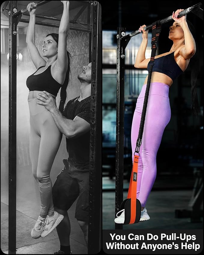 Resistance Bands, Exercise Bands, Resistance Bands for Working Out, Pull Up Assistance Bands, Work Out Bands with Handles for Men and Women Fitness, Strength Training Equipment