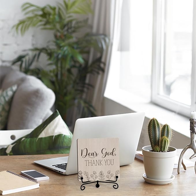 Home Decor, Farmhouse Shelf Decor For Living Room, Boho Aesthetic Table Decorations, Christian Gifts For Women Men, Entryway Tv Stand Fireplace Mantle Coffee Table Decoration (god-19)