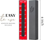 SURI Mezuzah – 5 Inch Gray Concrete Door Mezuza Case with Printed Scroll, Judaica Contemporary Style, Fits a 4 Inch Mezuzah Scroll, Gift Box Included