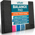 Vive Balance Pad - Foam Large Yoga Mat Trainer for Physical Therapy, Stability Workout, Knee and Ankle Exercise, Strength Training, Rehab - Chair Cushion for Adults, Kids, and Travel