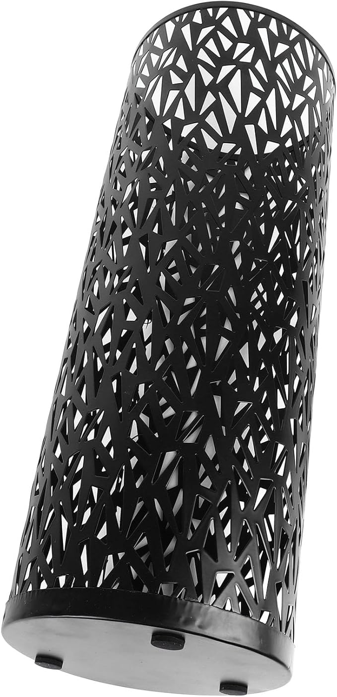 Semme Round Metal Umbrella Holder, and Watertight, Modern Design, Stable for Entryway, Office, Home Use (S)