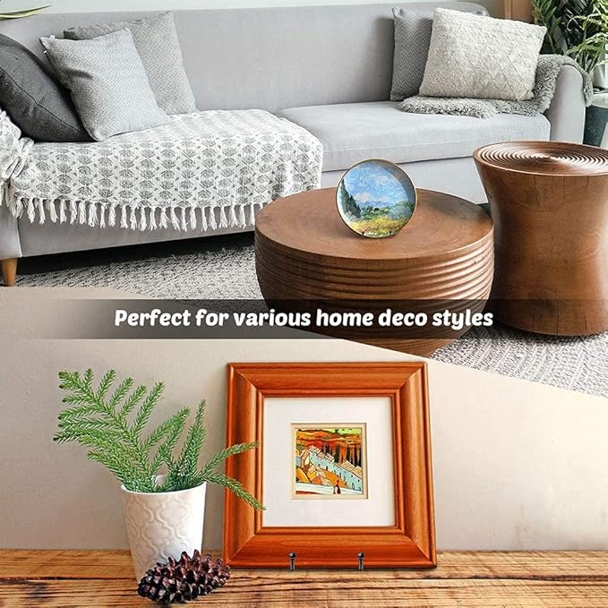 Display Stands Metal Frame for Picture Decorative Plates Book Photo Artistic Work Home Showrooms Ornaments Storage Stands with Shelves and Drawers (6 inches)