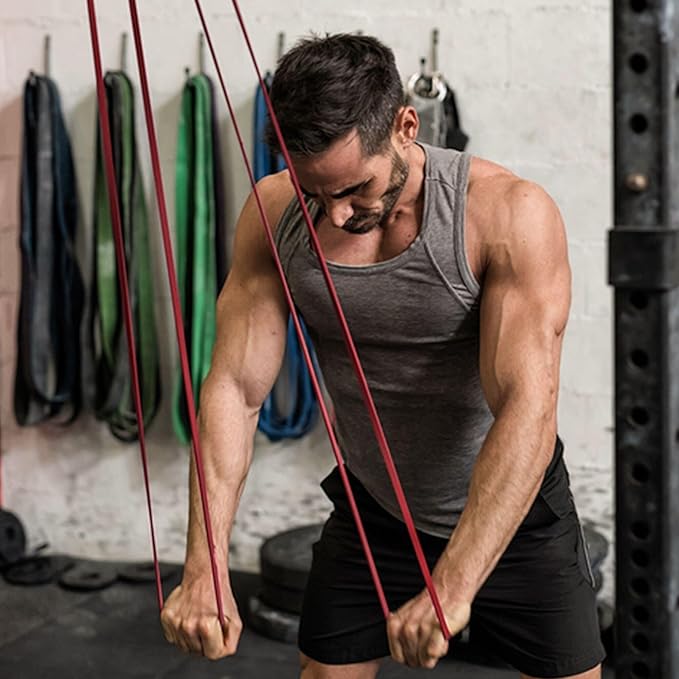 WODFitters Pro Series Pull-Up Assistance Bands – Premium Resistance Loop Bands for Assisted Pull Ups, Muscle Ups, Strength Training & Mobility – Durable Bands for Functional Fitness