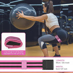 Booty Bands, Blood Flow Restriction Bands for Women/Men, Adjustable BFR Training Bands for Glutes & Hip Building, Occlusion Resistance Bands