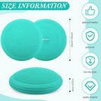 Libima 4 Pcs Wiggle Seat Inflated Wobble Cushion for Sensory Kid 13 Inches Balance Disc Flexible Seating for Classroom Sensory Pad for Chair Wiggle Cushion
