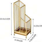 Umbrella Stand Umbrella Holder for Entryway Umbrella Storage Stand Rack Entryway with Decorative,Durable Indoor,Hotel Entryway,Modern Home Decor,Office Entrance Stylish