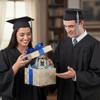 Thenshop Graduation Snow Globe Graduation Gift She Believed She Could Congratulations Inspirational Gift for Her Women College Graduates