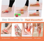 Foot Balance Cork - Foot Collective Cork Balance &Natural Wood for Feet Strengthening, corking balance board For Home Gym|Office Fitness Equipment for Plantar Fasciitis Relief | Foot Balance Trainer