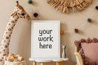 KTKDE A2 Picture Frame White Woodgrain Display 16.5x23.4 inch Poster Frames Vertical & Horizontal Wall Hanging Large Picture Frame and Artwork-Perfect for Christmas gifts and Home Decor