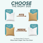 Pillowflex Synthetic Down Pillow Insert - 20x20 Down Alternative, Ultra Soft Large Square Throw Pillow, Couch Sham, Bed Sleeping - 1 Decorative Accent Form