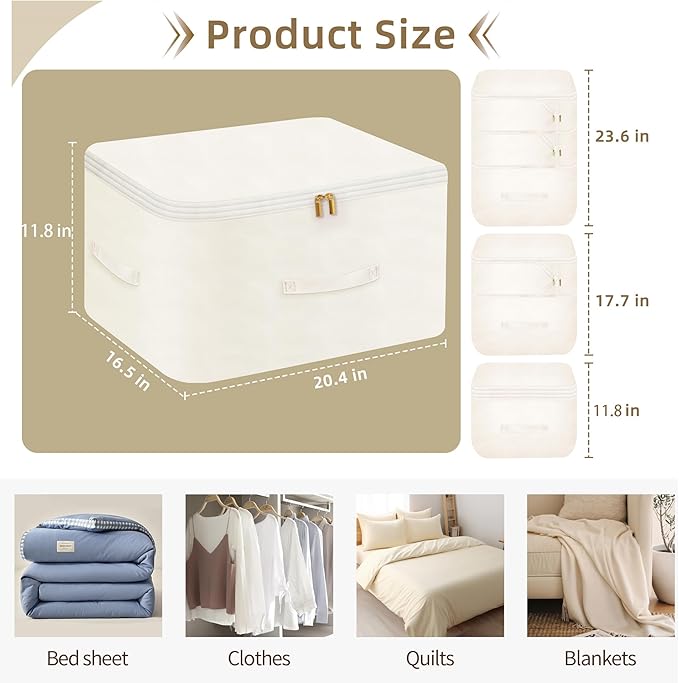 Ultra Space Saving Self Compression Organizer, Comforter Storage Bag for Clothes, Blankets, Pillows, Duvet, Comforters, Bedding Sets and Much More (Pink,X-L - 54 * 42 * 60cm)