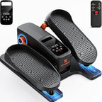 Under Desk Elliptical Machine, Electric Elliptical Leg Exerciser as Seen on TV for Seniors, Portable Quiet Seated Pedal Exerciser for Home Office with 12 Adjustable Speeds and Remote Control