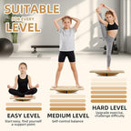Juoe Maze Balance Board Wobble Board for Kids and Adult,up to 350 Ibs for Coordination Skills Obstacle Courses Sensory Balance Toys for Kids,Professional Rocker Balance Board for Physical Therapy.